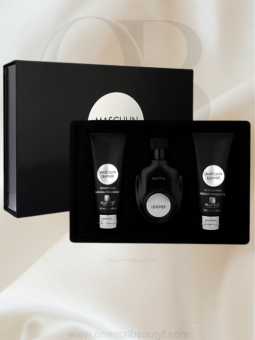 Coffret Masculin Leather -...