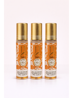 Lot de 3 Musk roll-on YARA...