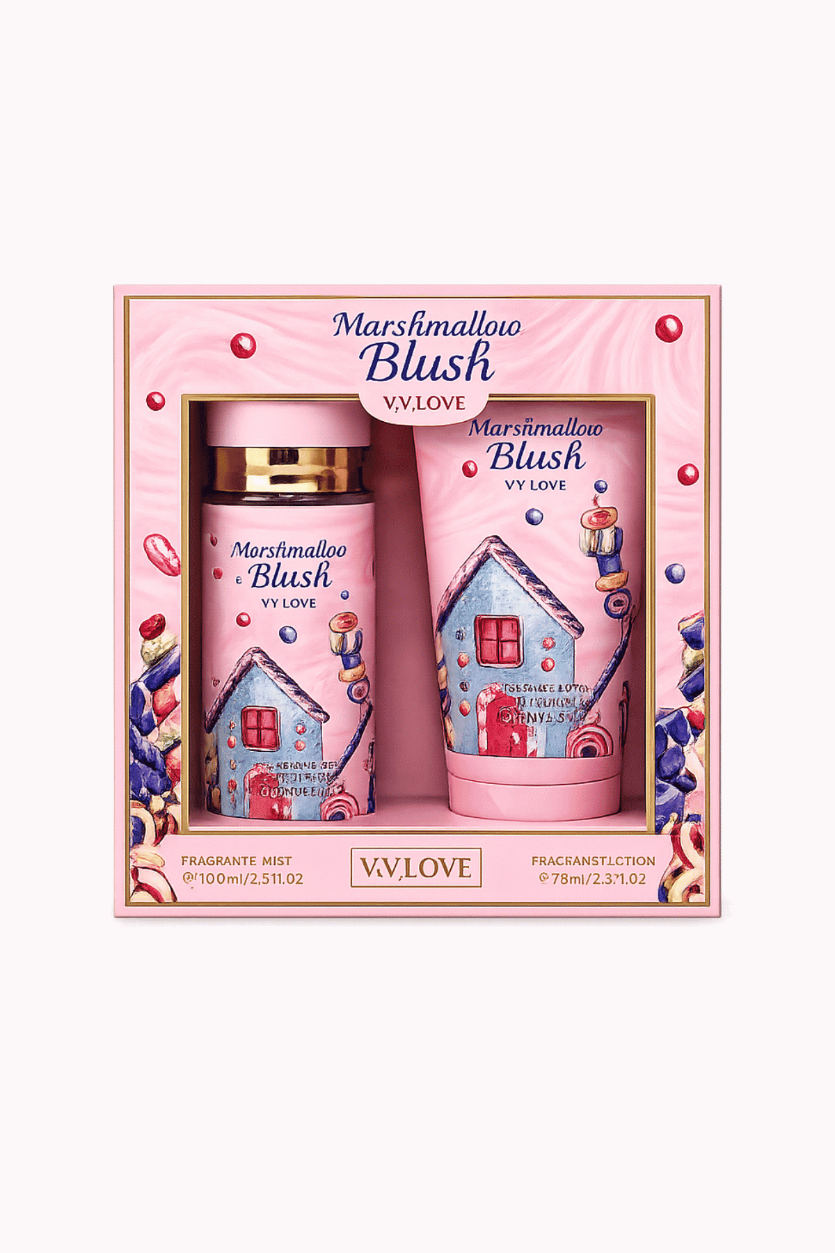 Coffret Marshmallow blush - V.V.LOVE
