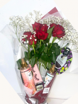 Bouquet Brume - 10 roses