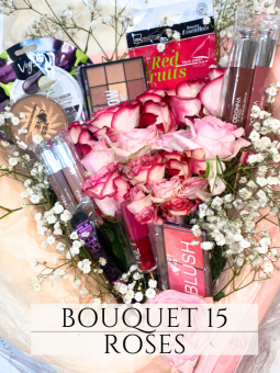Bouquet LEYNA - 15 roses